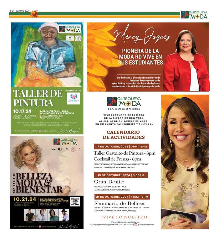 Calendario de actividades 2024